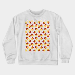 FRENCH FRIES FAST FOOD PATTERN Crewneck Sweatshirt